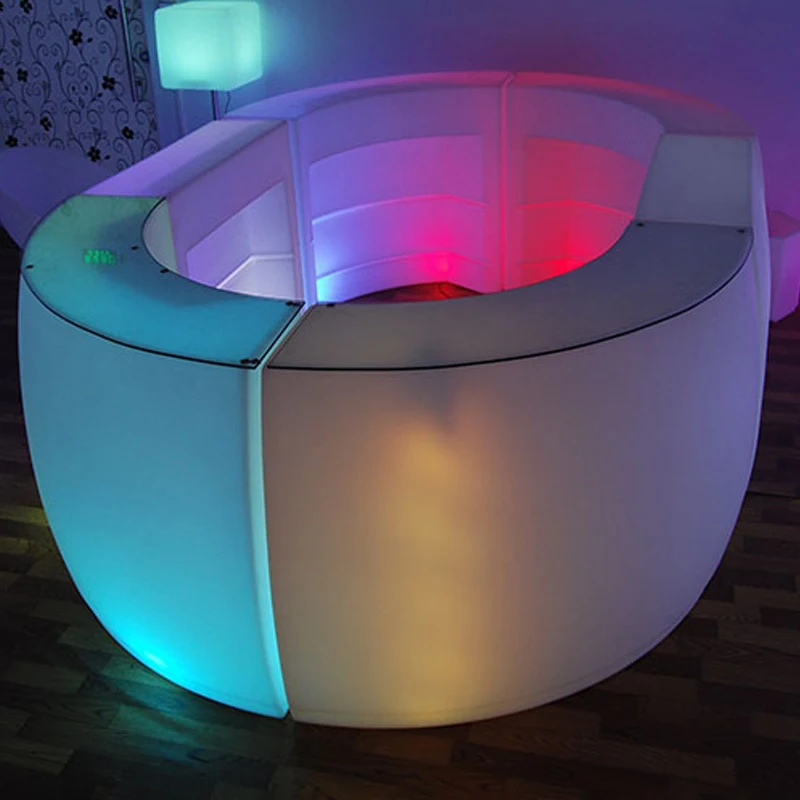 Водонепроницаемая барная стойка для ресторана, светодиодный стол для декора ночного клуба