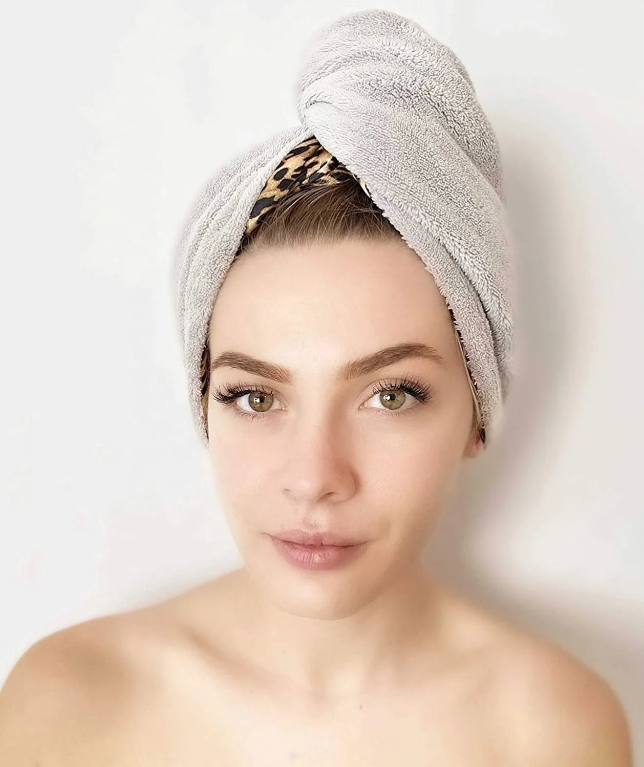 New Product Quick-Drying Pineapple Pattern Multicolor Soft Absorbent Dry Hair Towel