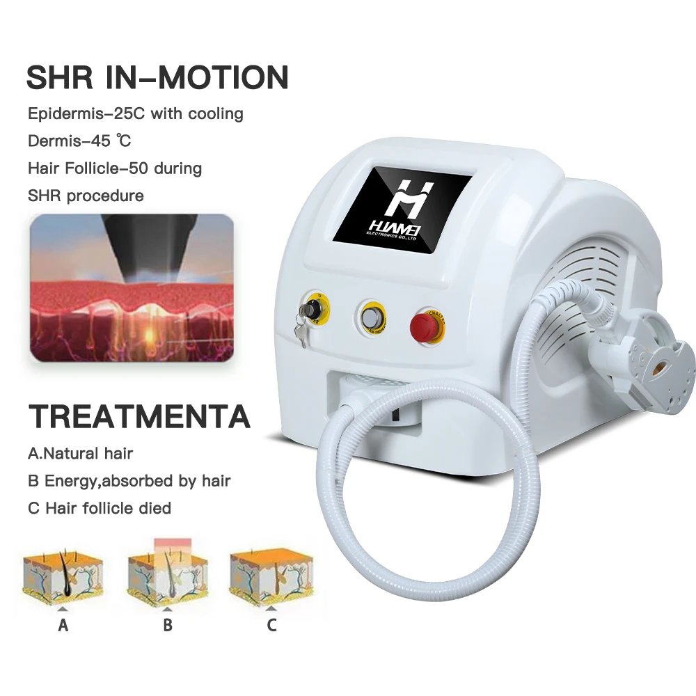 Weifang Huamei Portable IPL filters ipl hair removal ice cooling professional ipl machine