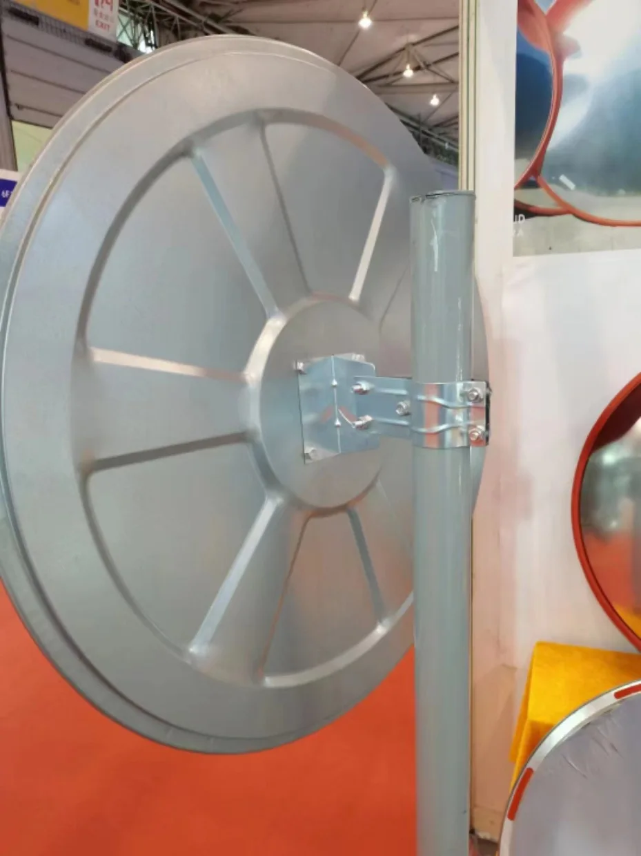 stainless steel outdoor safety traffic convex mirror