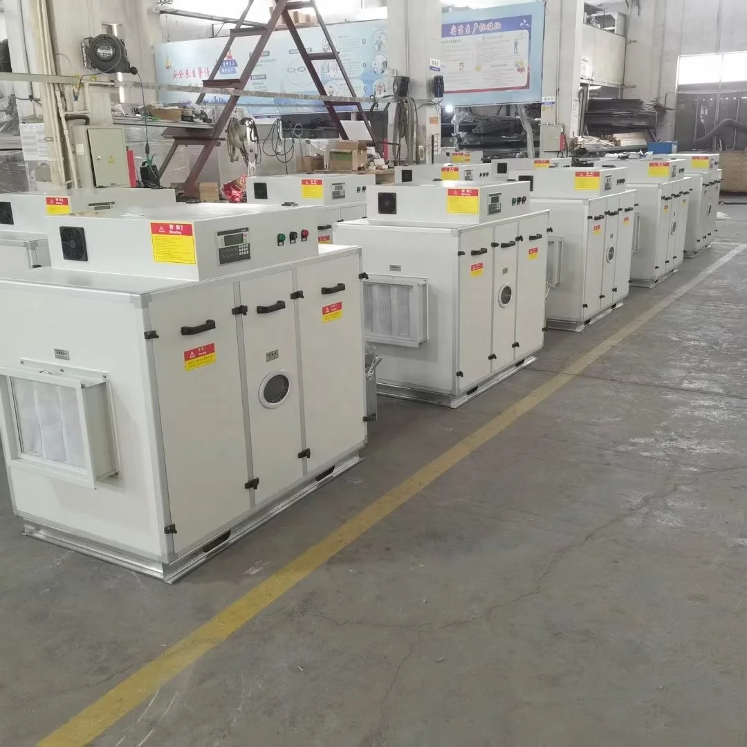 desiccant dehumidifiers with precisely drying capacity AHU