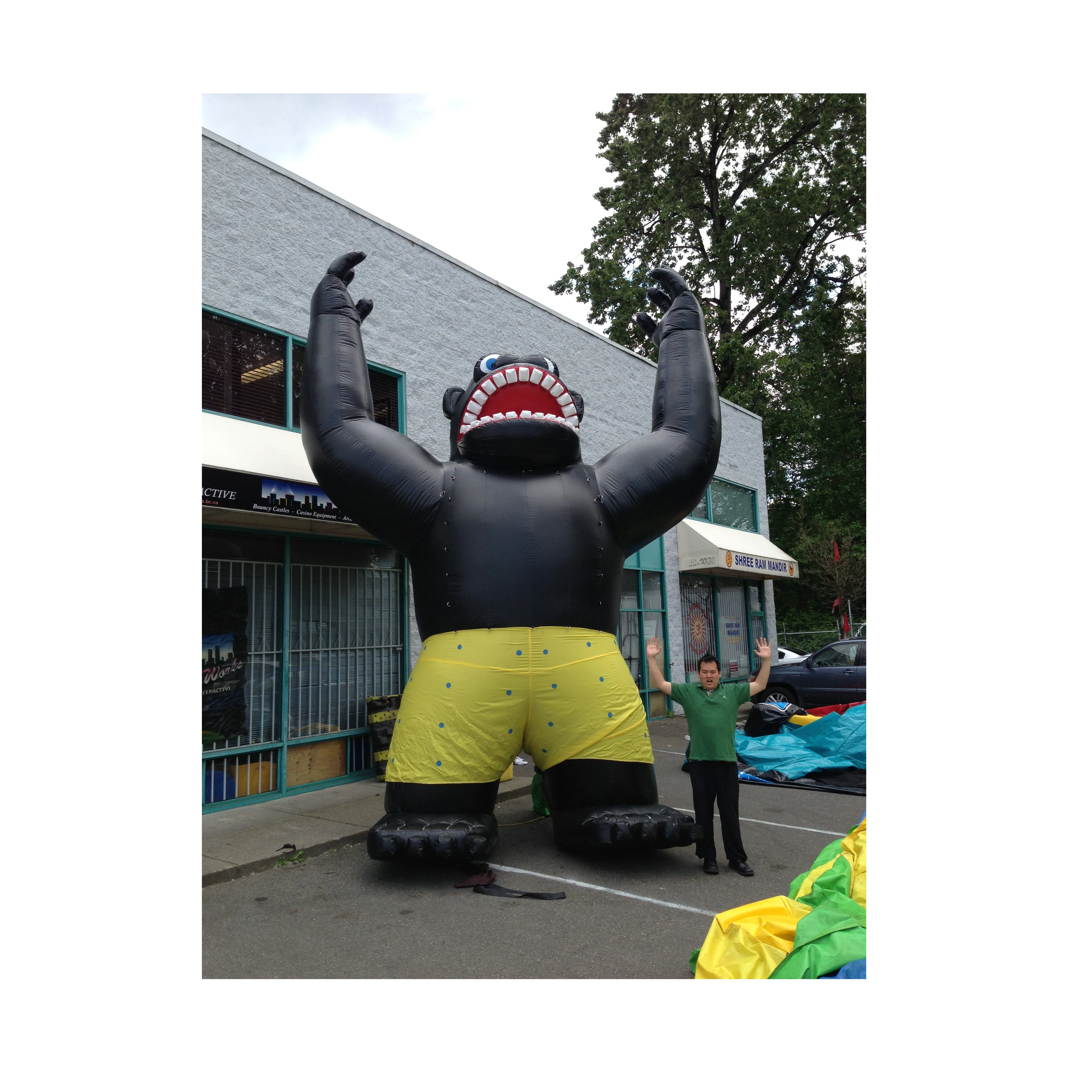 Большой надувной воздушный шар boyi для рекламы