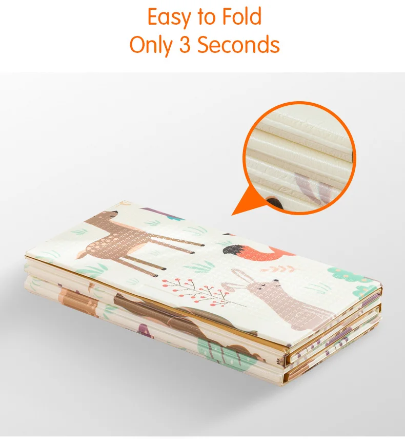 200cm*180cm XPE Baby Play Mat Toys for Children Safety Rug Playmat Developing Mat Baby Room Crawling Pad Folding Mat Baby Carpet