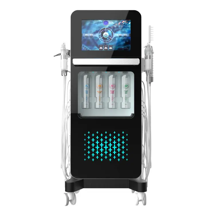 17 In 1 Facial Machine 2024 Hydra Oxygen Equip Factory OEM Diamond Microdermabrasion Aqua Peel Hydro Skin Machine Manufacturer