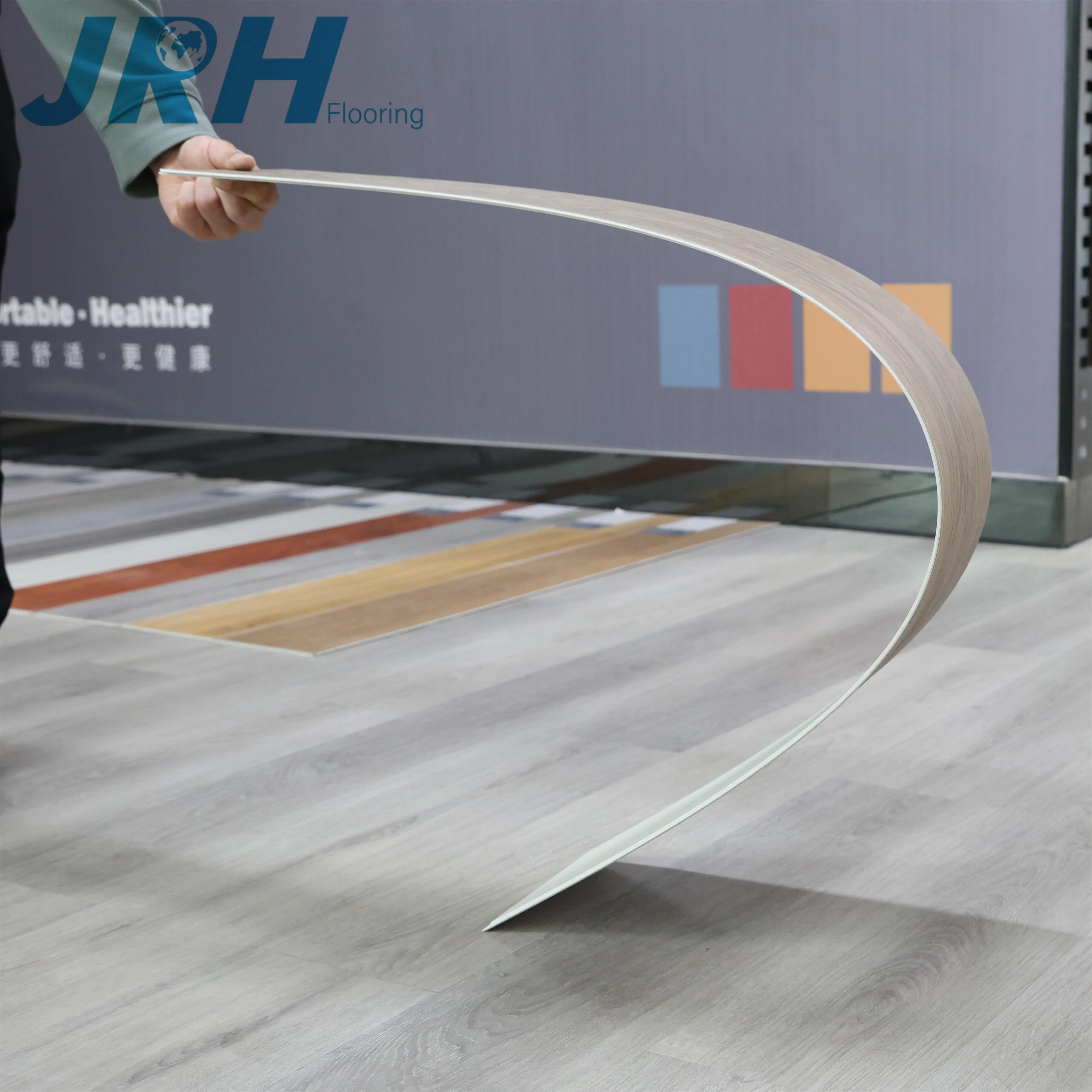 Easy Installation Waterproof Click Valinge Click PVC Plastic Vinyl Flooring Parquet SPC Flooring