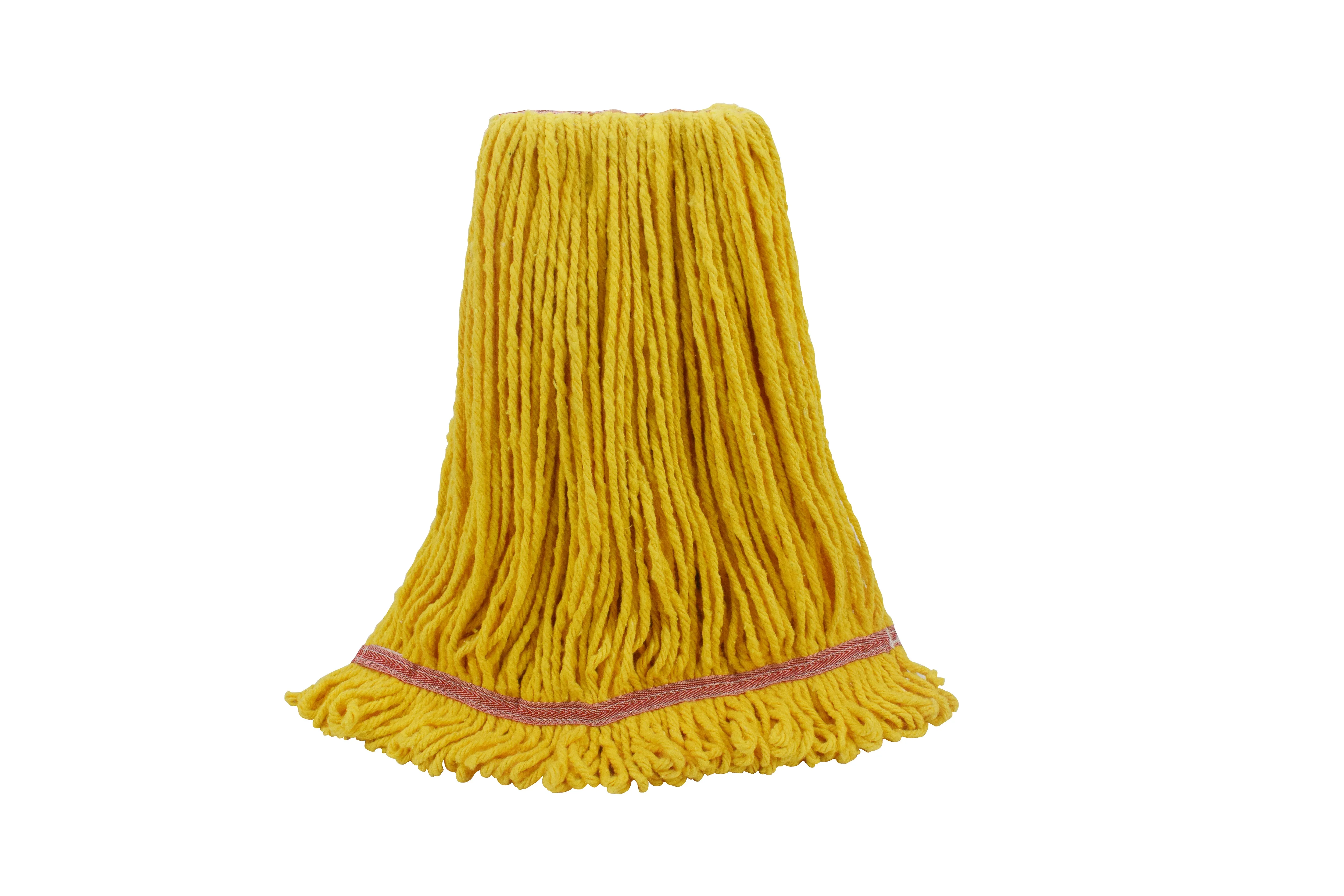 Nature cotton 4 Ply blended Kentucky Wet Mop Floor industrial mop refill