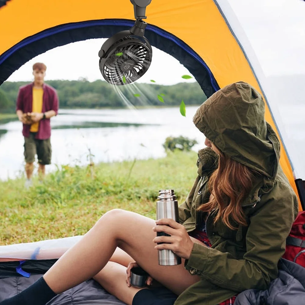 
New design high quality USB car mini fan with hook car fan 