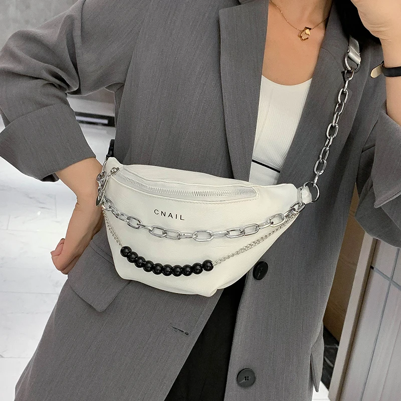 2022 woven leather waist bags for women designer hand bags luxury crossbody fanny pack female chest bag