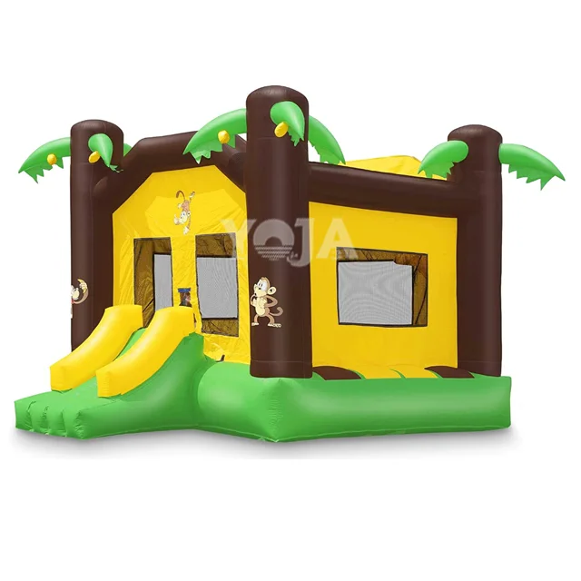 Commercial Grade inflatable Jungle Bounce House Wholesale