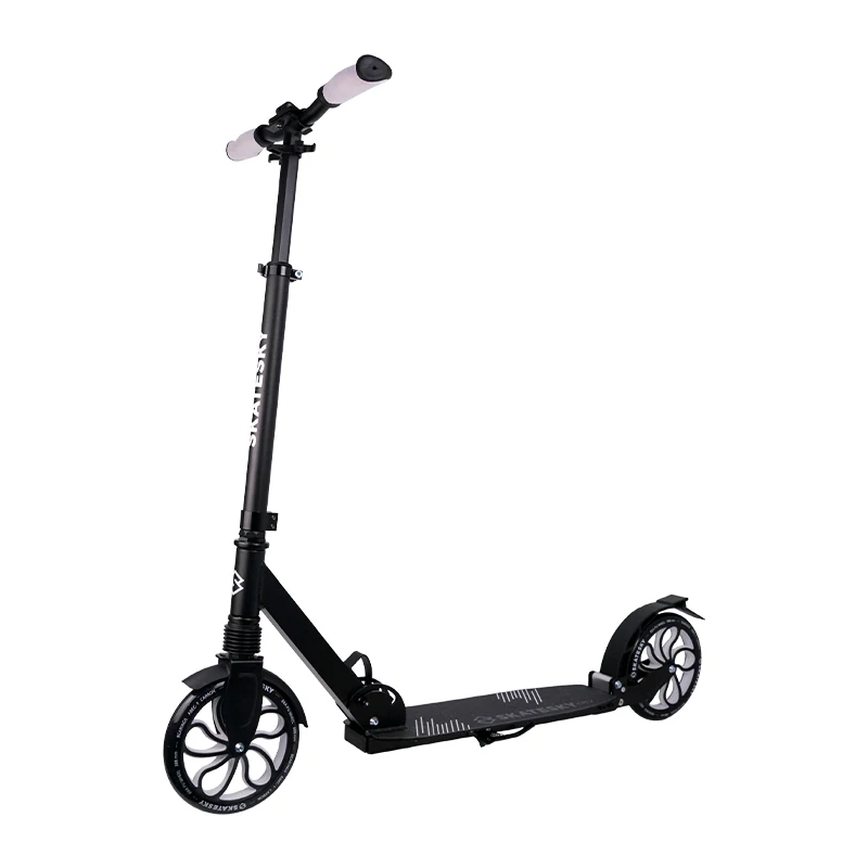 High quality Scooter Foldable Stunt Non Electric Scooter Adjustable height Aluminum Custom Kids Scooter with 200mm PU wheels