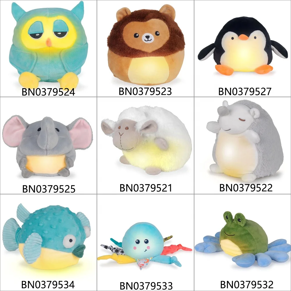 Newest cute soothing toy bird night light musical cartoon bed bell lamp baby toddler toy