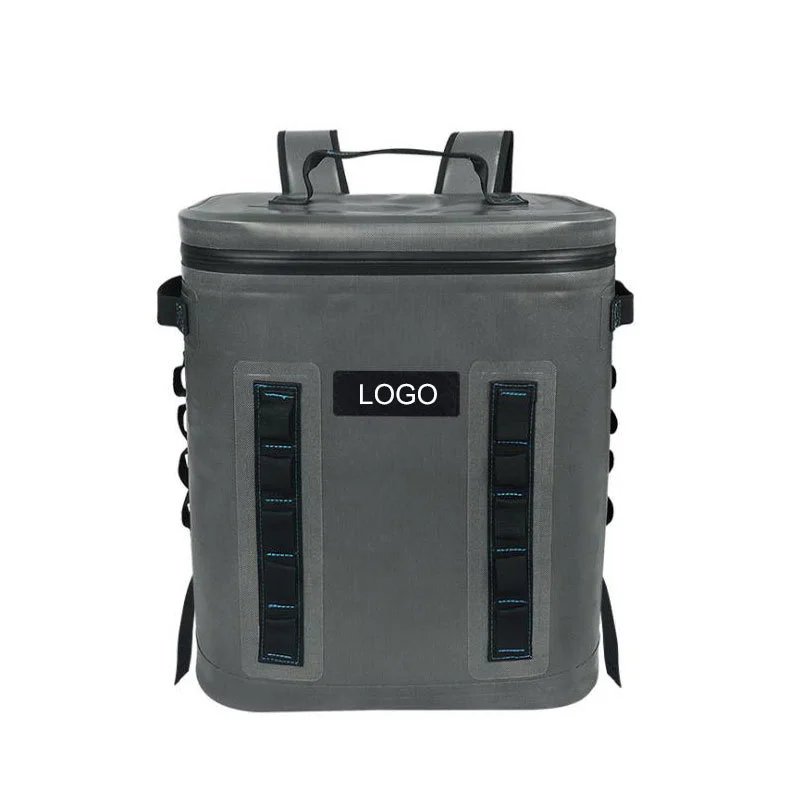 Wholesale TPU 420D  Leakproof Hydrolok Zipper Waterproof Backpack Hot Soft Cooler Bag Large-Capacity Cooler Backpack