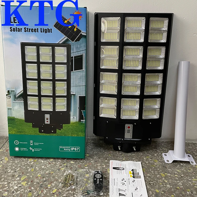 Kenya hot sale 2500w solar street light led 2000w IP65 Waterproof Integrated street light solar panel 1000 watt