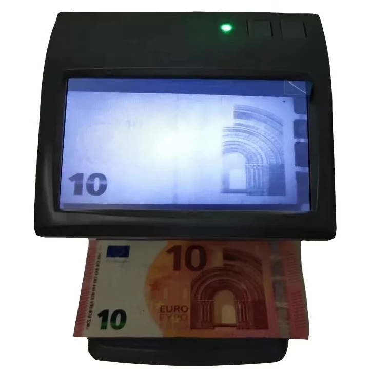 small  IR UV money detector