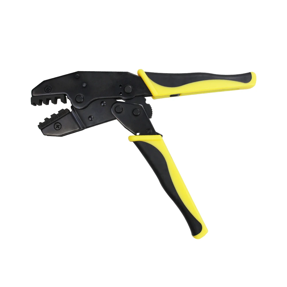 Ergonomic Ratcheting  Hand Wire Cable Crimping Tool Crimpers Cold-pressed Terminal Crimping Pliers for 6-10 AWG