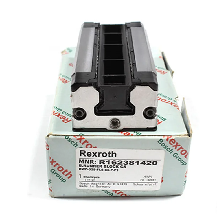 R162381420 Original Linear Guide Bearing Rexroth R162381420 Slide Block And Rail Block R162381420