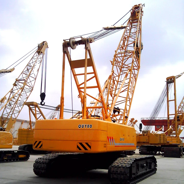 New Flexible Operation Crawler Crane QUY75 75 Ton With 58m Max Lifting Height