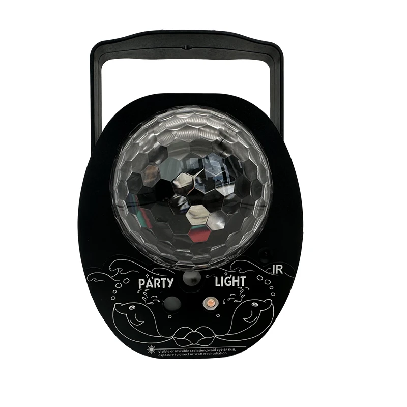 16 Pattern Sound Activated Laser Disco Ball Light Party DJ Stage Light RGB LED Laser Strobe Lights