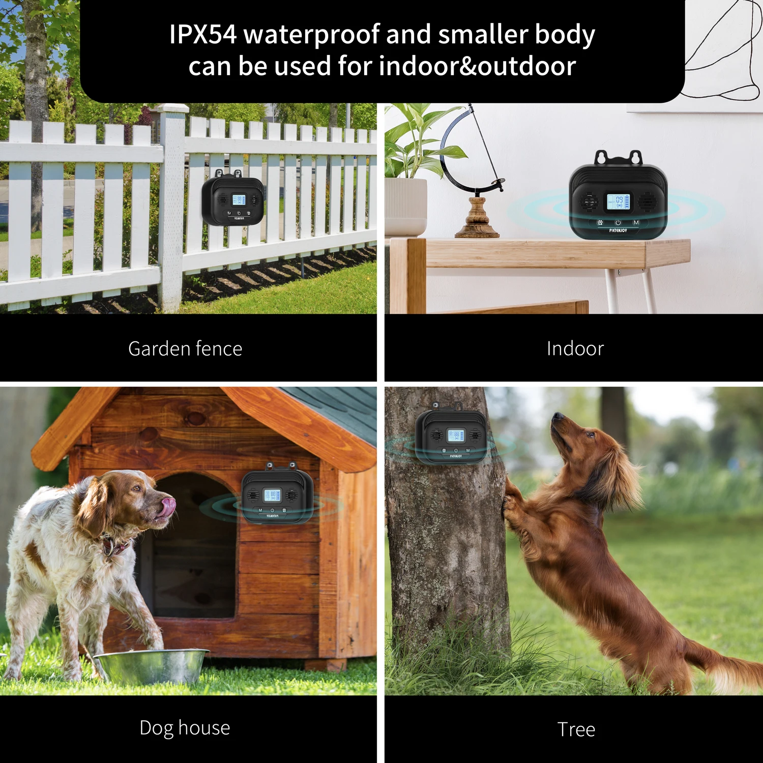  Amazon Top Seller Indoor Bedroom Automatic Bark Control Device Outdoor Anti Barking Ultrasonic Dog