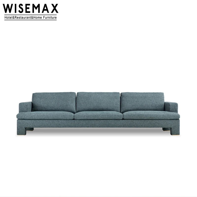 WISEMAX мебель в европейском стиле современный откидной диван для гостиной из массива дерева тканевые обивочные диваны дома роскошь