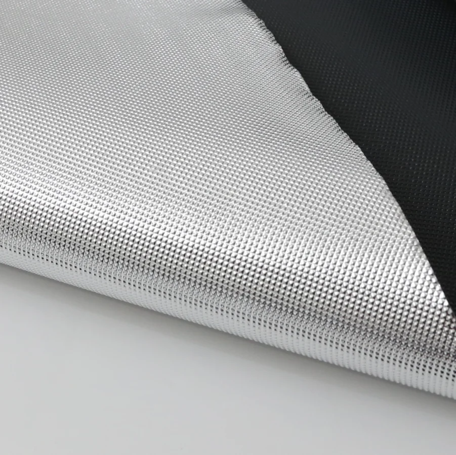 hydroponic plant grow sheet diamond embossed prismatic reflective Mylar film roll