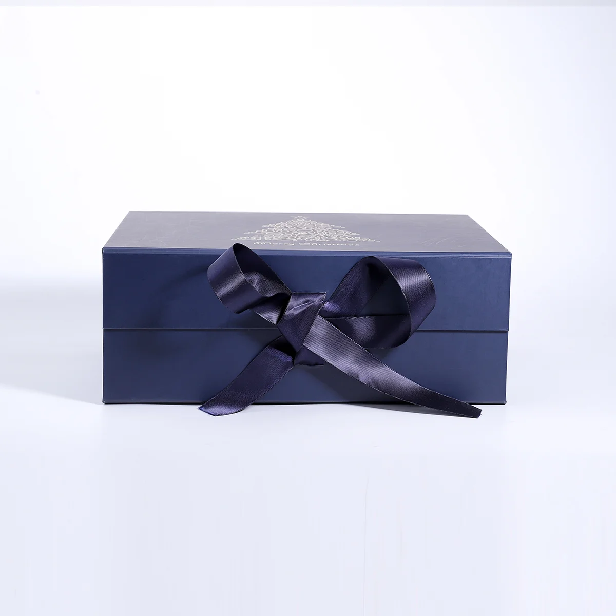 Aliotop Foldable Magnetic Paper Package Gift Box With Ribbon Custom Logo Magnet Foldable Box carton  Packaging