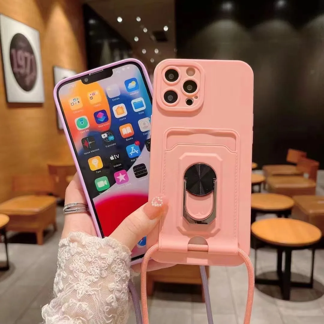 Mobile Phone Strap and Case for Phone Case for Xiaomi for Redmi Note 10 Pro 10T POCO X3 Pro 10 10C Note 7 8 Pro