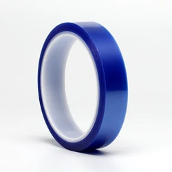 Customized Single Sided Colorful Silica gel Adhesive Powder Coating PET Film High Temperature Polyester Tape