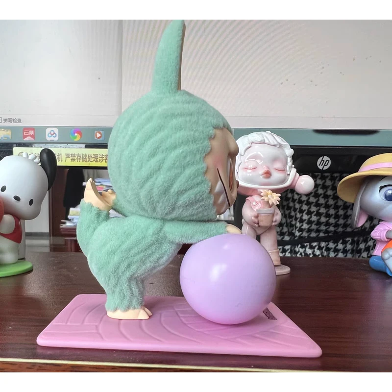 Blind Box the MONSTERS Lazy Yoga Series Mystery Box Labubu Action Figure Surprise Guess Bag Decor Ornaments Birthday Gift Toys
