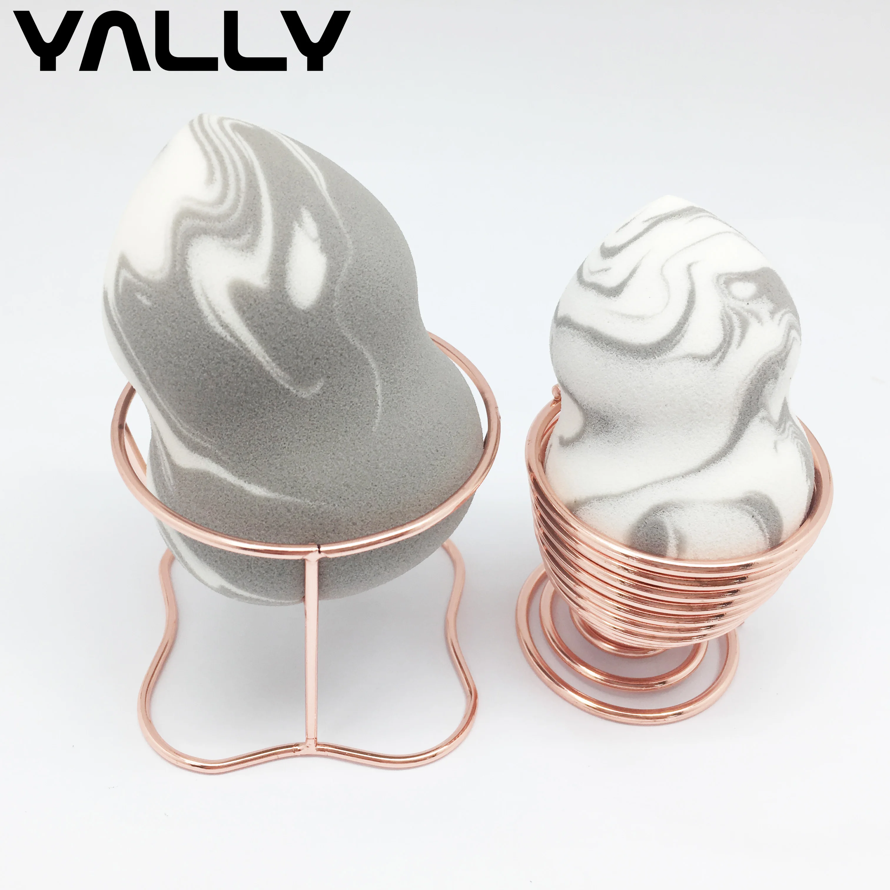 Мраморная цветная полиуретановая губка Miarcle для косметики для лица