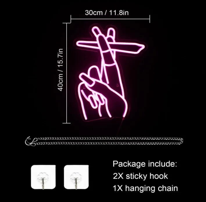 2024 No MOQ  New Arriving neon light sign for bedroom home party decoration electronical signs