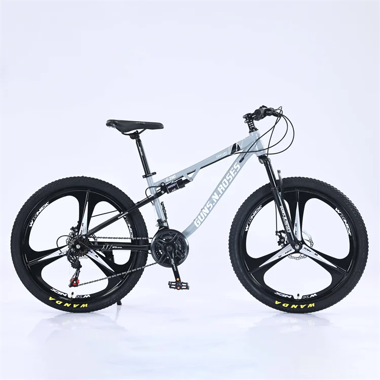 China Factory Cheap 26-Inch 21 Speed High Carbon Steel Stock Bicycle Disc Brake Spoke Wheel Customized Mountain Bike