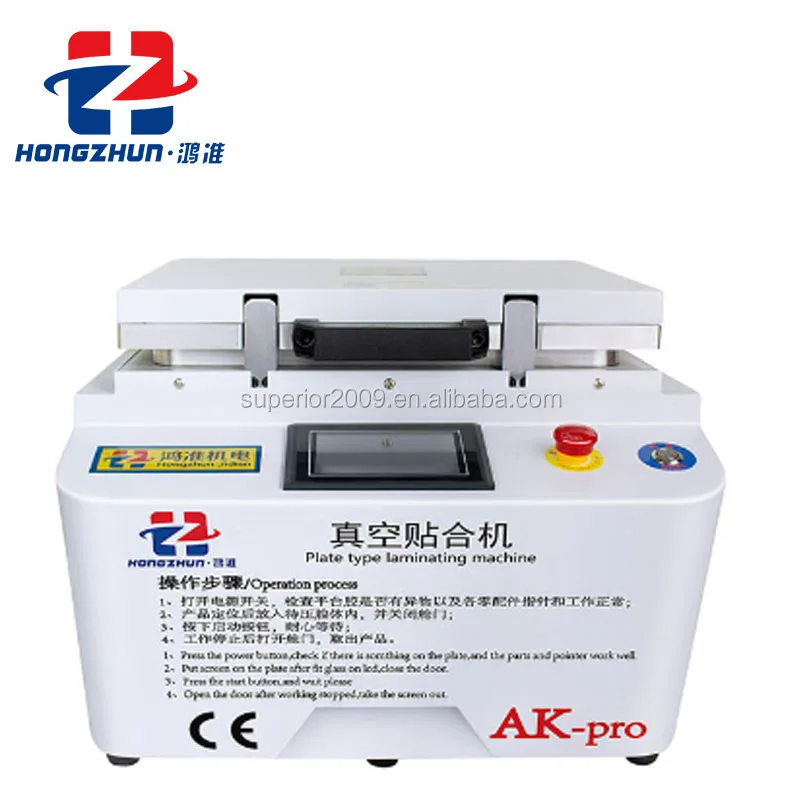 Newest Upgrade AK LCD refurbish machine oca laminator vacuum laminating machine repair