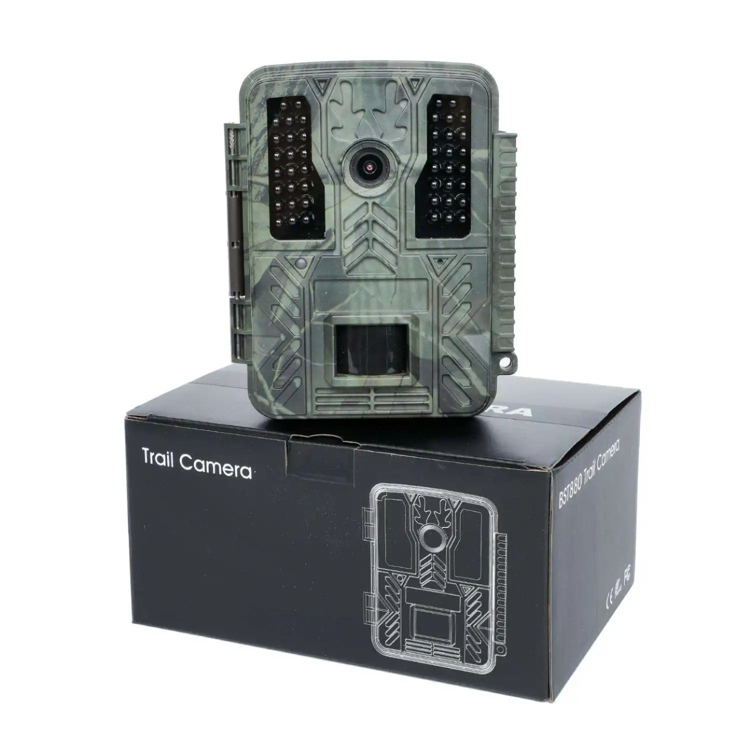 BST880 4K 32MP Trail Camera Photo Traps with 940nm No Glow LEDs Hunting Camera for Wildlife Monitor