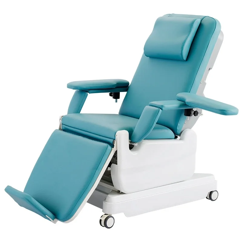 Medical Hospital Infusion Phlebotomy Mobile Manual Donor Sampling Chemotherapy Blood Donation Collection Dialysis Chair
