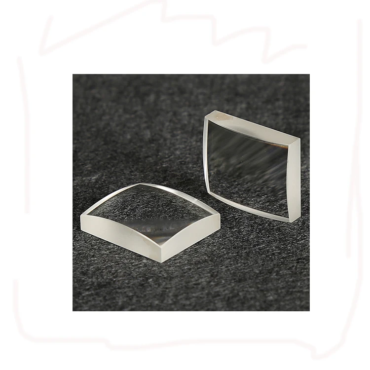 80mm convex lens glass material plano-convex cylindrical lenses optical lenses