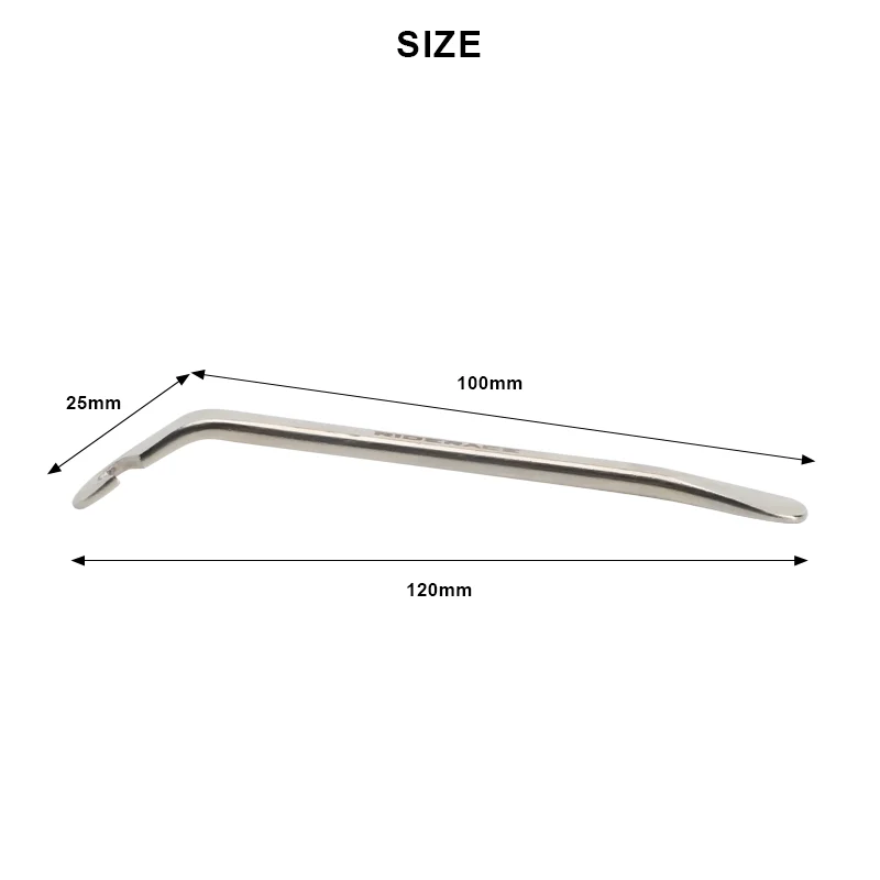 RIDERACE 3Pcs Bike Tire Lever Stainless Steel Road Bicycle Wheel Remover Outdoor Cycling Repair Tool Mtb Tire Lever Pry Up Tool