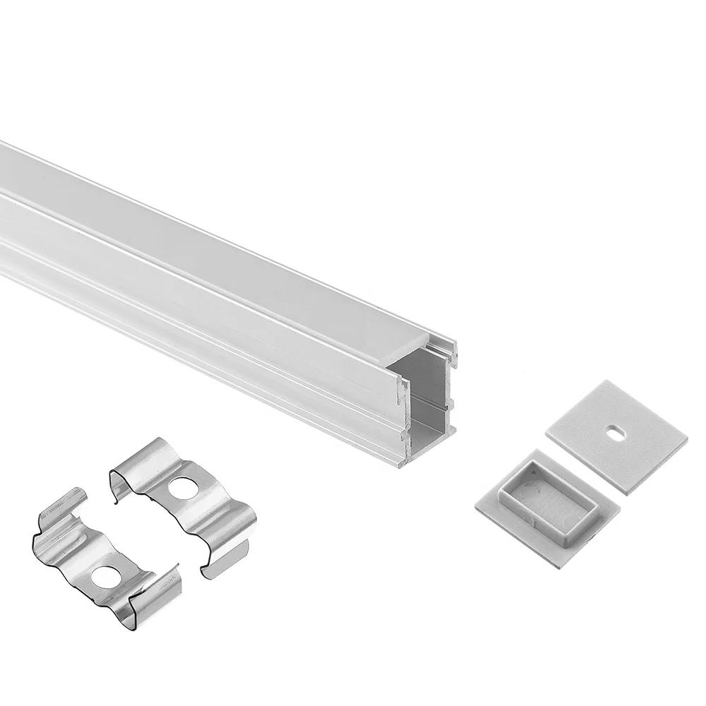 
Wholesale Strong Square Floor Aluminum LED Profile for led strip 
