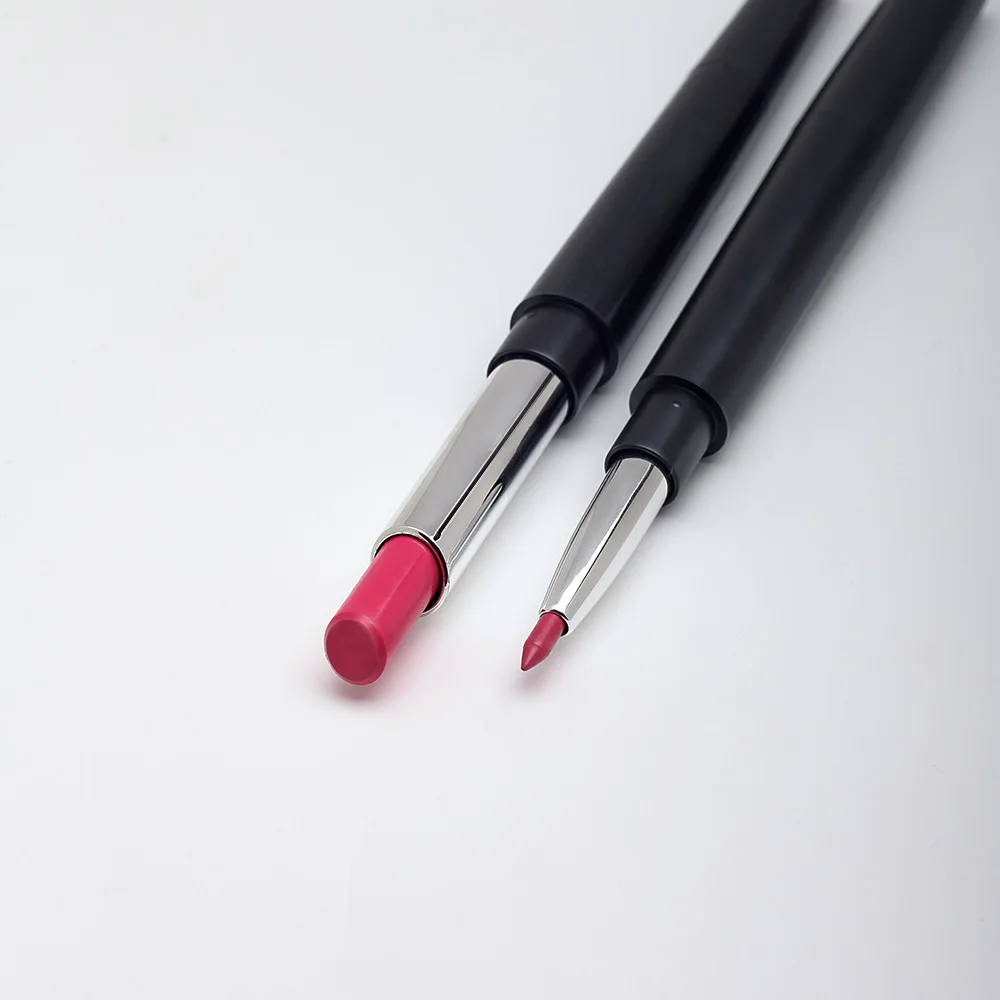 Нелоготипичная водостойкая и долговечная матовая туманная помада Lipliner 2 в 1