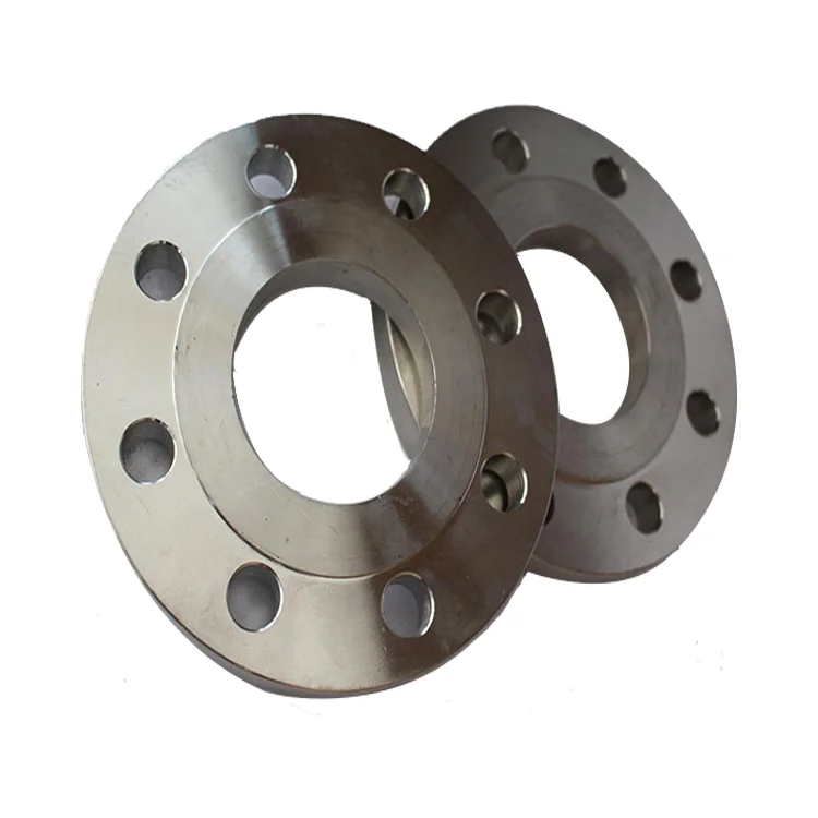 Gr2 titanium flat welding neck flange is customized by the manufacturer