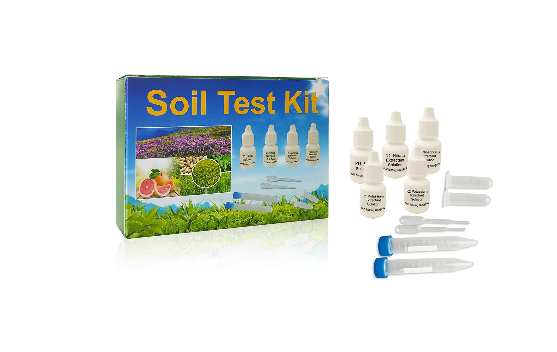 Quick reading easy use Reliable and quick soil test kit  results in 30s /1 min soil test kits