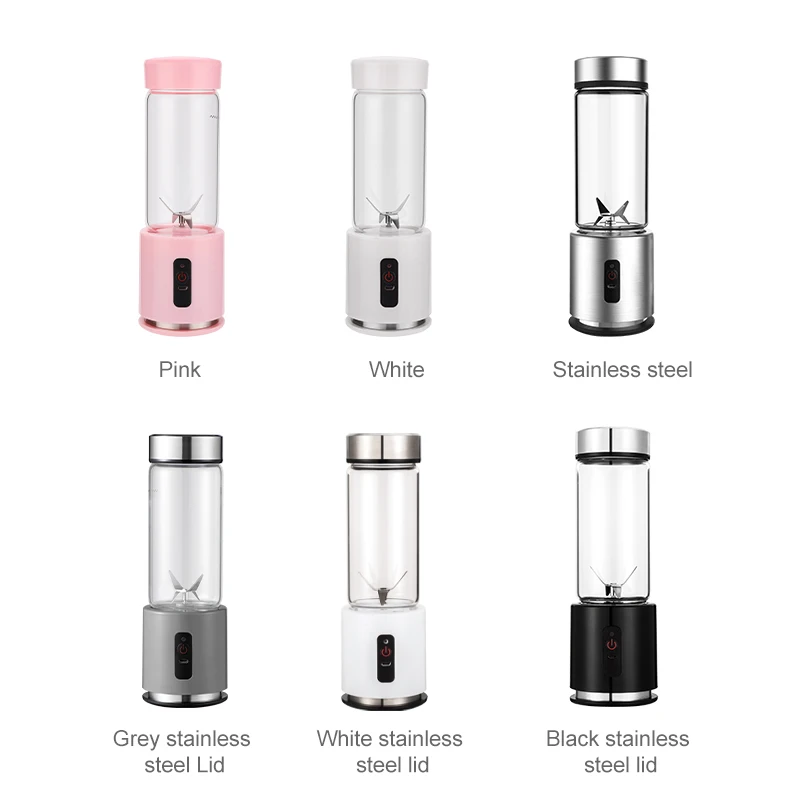 Hot Selling Multifunctional portable rechargeable mini blender travel USB electric high speed juicer