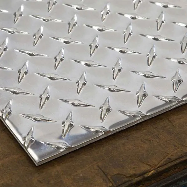 High quality 1100 aluminum plate Pure aluminum cast-rolled five-reinforced pattern aluminum plate