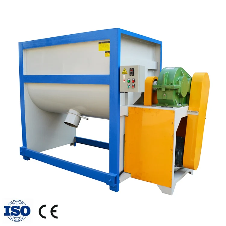 Chemical production horizontal powder mixer High precision stainless steel durable hot selling mixer ribbon mixer