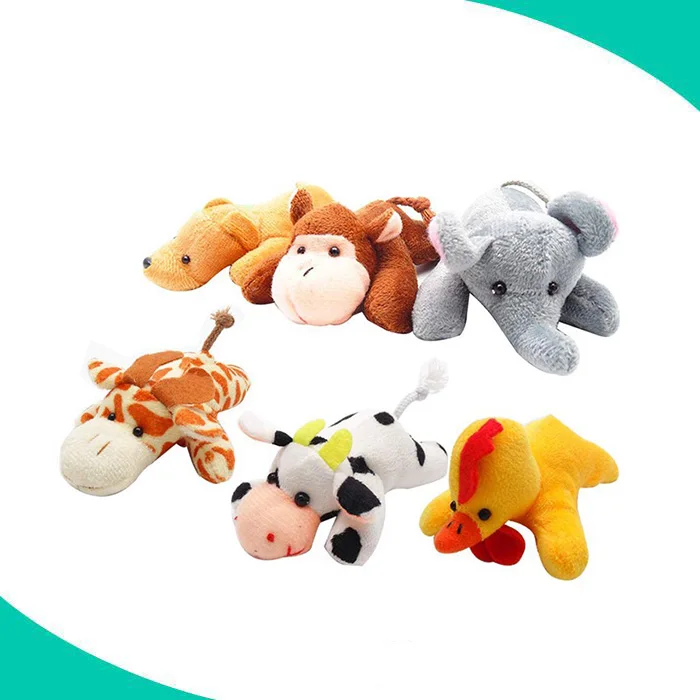 Пользовательские Чучело магнитные игрушки плюшевые обезьяна животные холодильник магнит