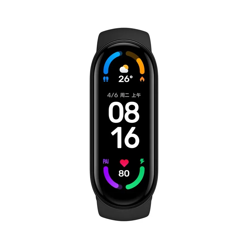  Глобальная версия Mi Band 6 браслет bt 5 0 5ATM водонепроницаемый AMOLED экран пульсометр фитнес-браслет трекер band6