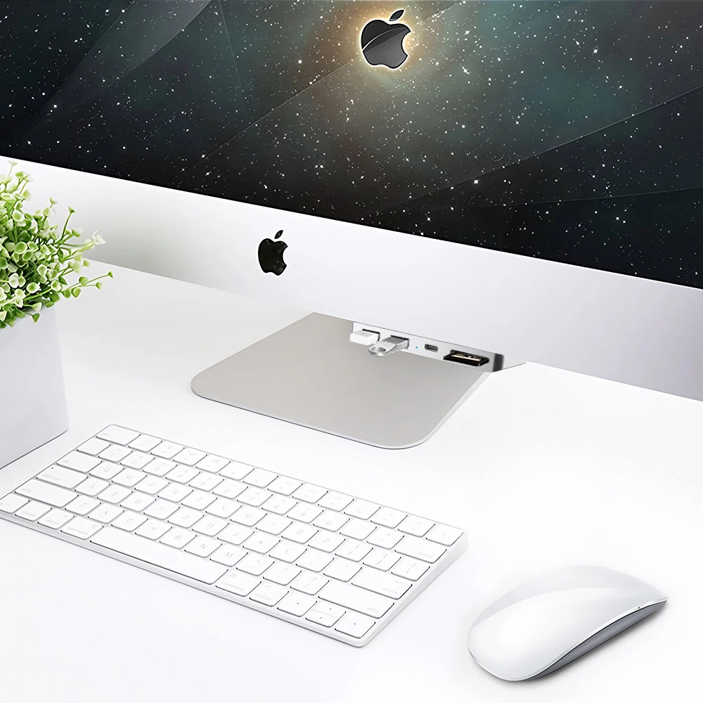 5 in1usb концентратор мультипорт Для imac с кардридером SD и TF PD 3 0 usb док-адаптер USB