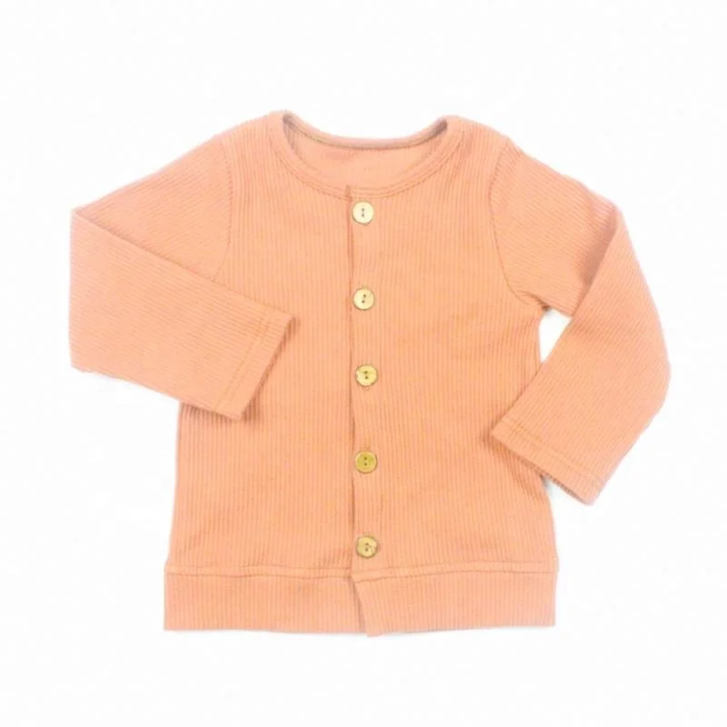 
long sleeve solid color baby winter suit kids tank top in ribbon cotton warm baby clothing 