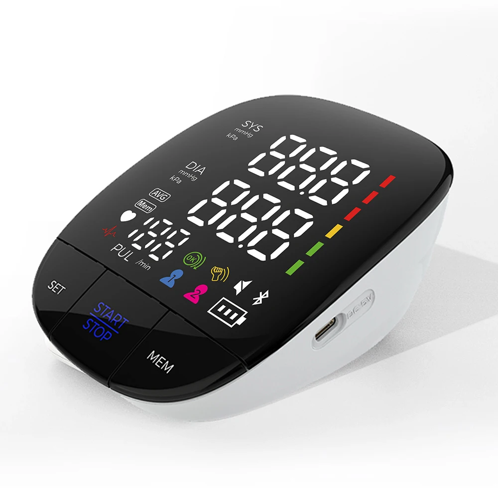 Automatic Electronic Upper Arm Blood Pressure Monitor Digital Testing Machine by Manufacturer House-Service Detector Tester