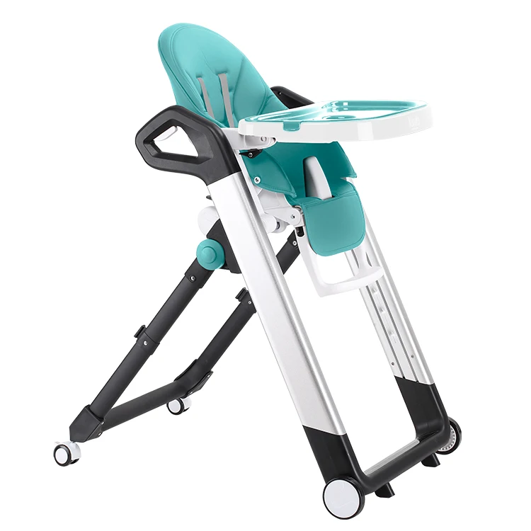 
Manufacturer Luxury Aluminium Good Quality Baby High Chair Baby Seat Chair 